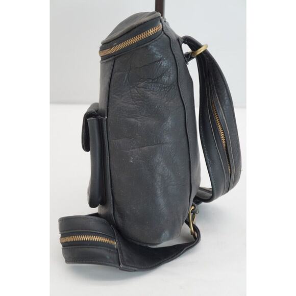 Frye Black Leather Backpack - Picture 4 of 11